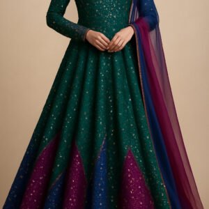 elegant party wear for women in kerala